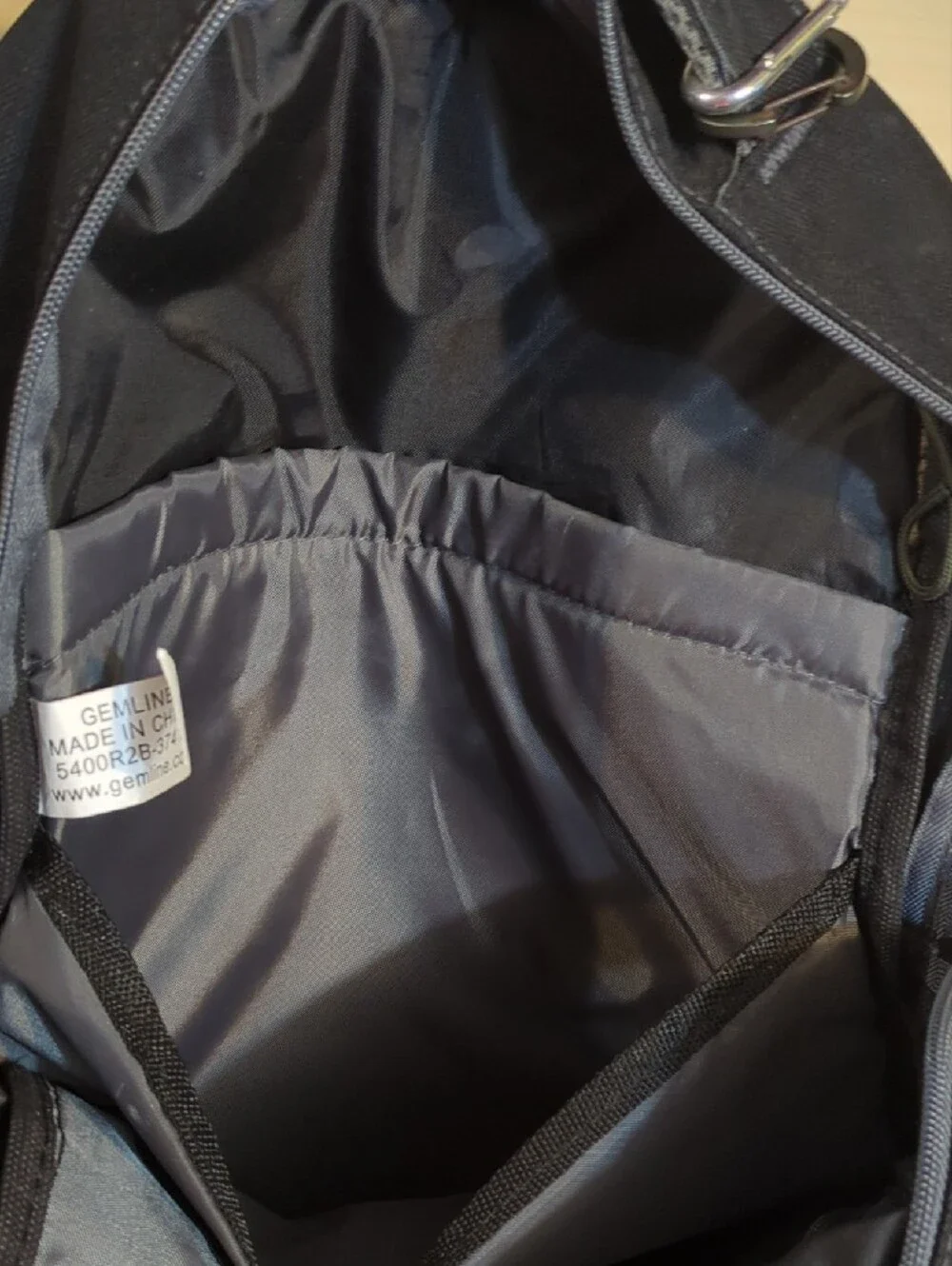 Black and Gray Men's Backpack - New Hampshire Police Cadet Training Academy